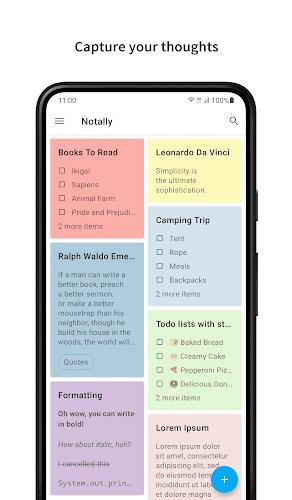 Notally - Minimalist Notes Ảnh chụp màn hình 0