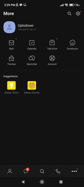 KakaoTalk : Messenger Captura de tela 1