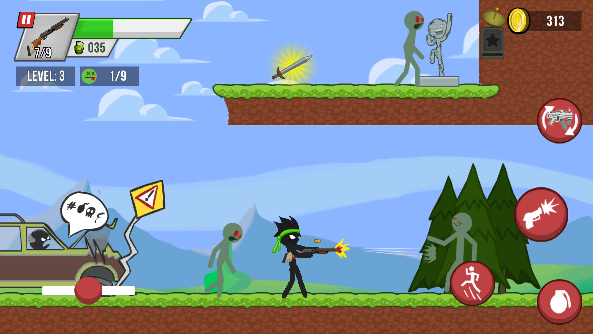 Stick vs Zombies Screenshot 0