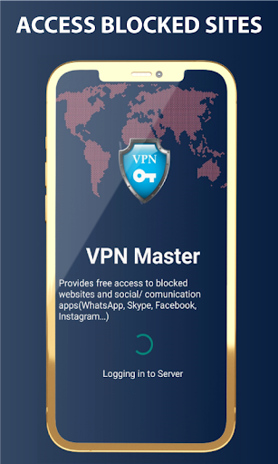 VPN Proxy Master Safe & secure स्क्रीनशॉट 0