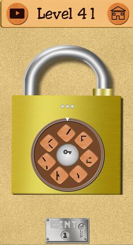 Open The Lock(padlock puzzle) ဖန်သားပြင်ဓာတ်ပုံ 1