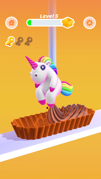 Perfect Cream: Icing Cake Game應用截圖第0張