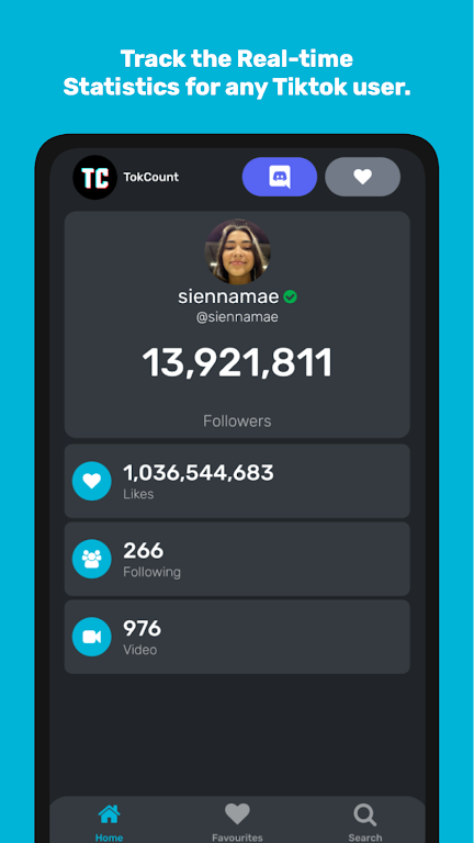 TokCount - TikTok Live Counter স্ক্রিনশট 1