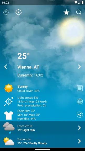 Weather XL Austria PRO Captura de tela 0