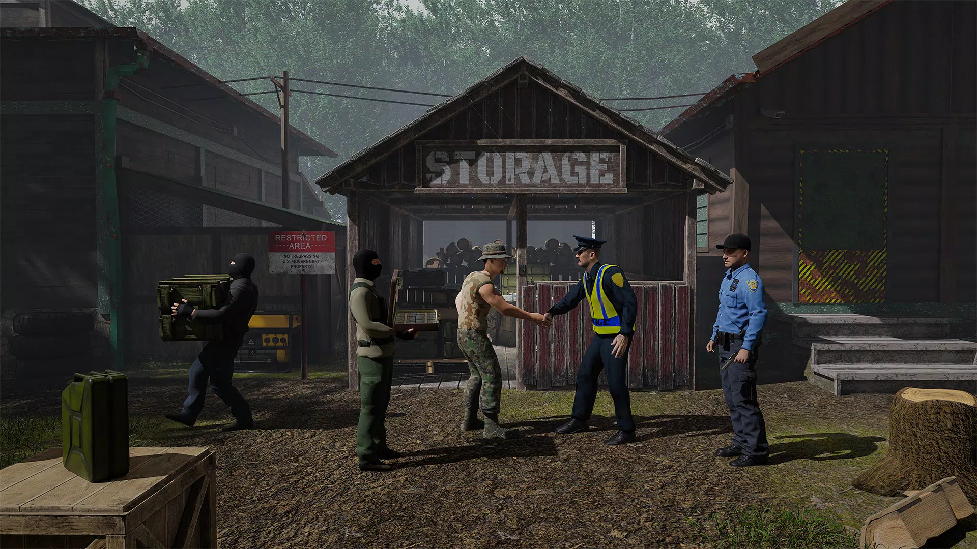 Border Patrol Police Game應用截圖第3張