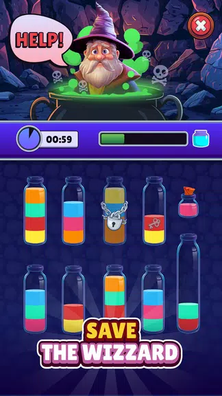 Magic Sort: Water Sort Puzzle Скриншот 2