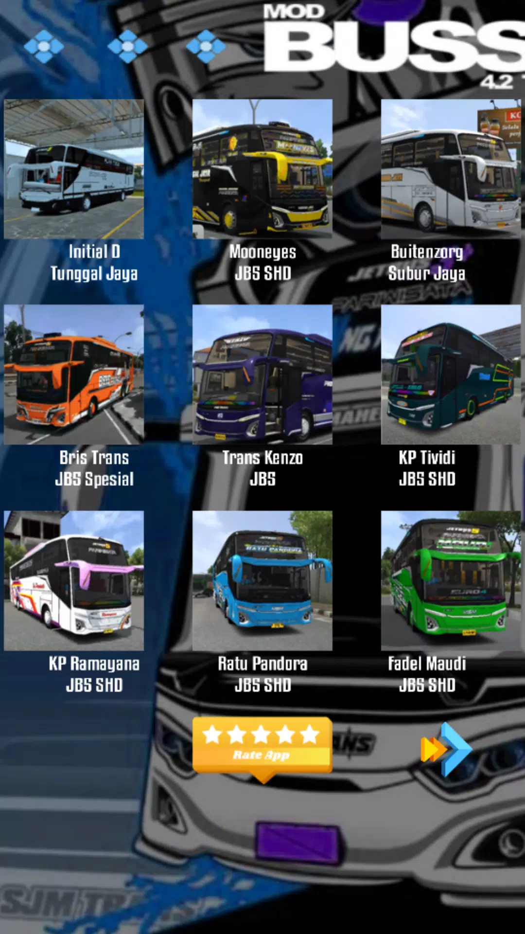 Mod Bussid 4.2 Terbaru Tangkapan skrin 2