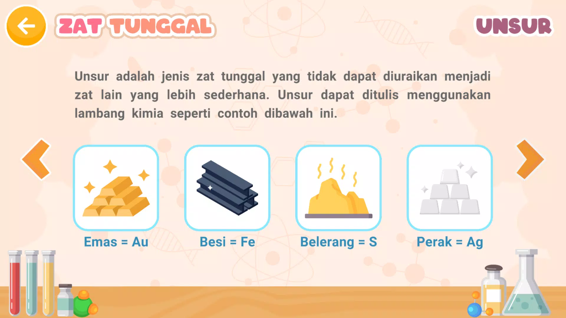 Zat Tunggal dan Campuran Ảnh chụp màn hình 3