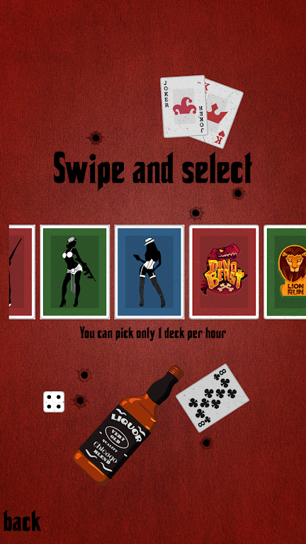 High Low Card Game (Hi-Lo) Tangkapan skrin 2