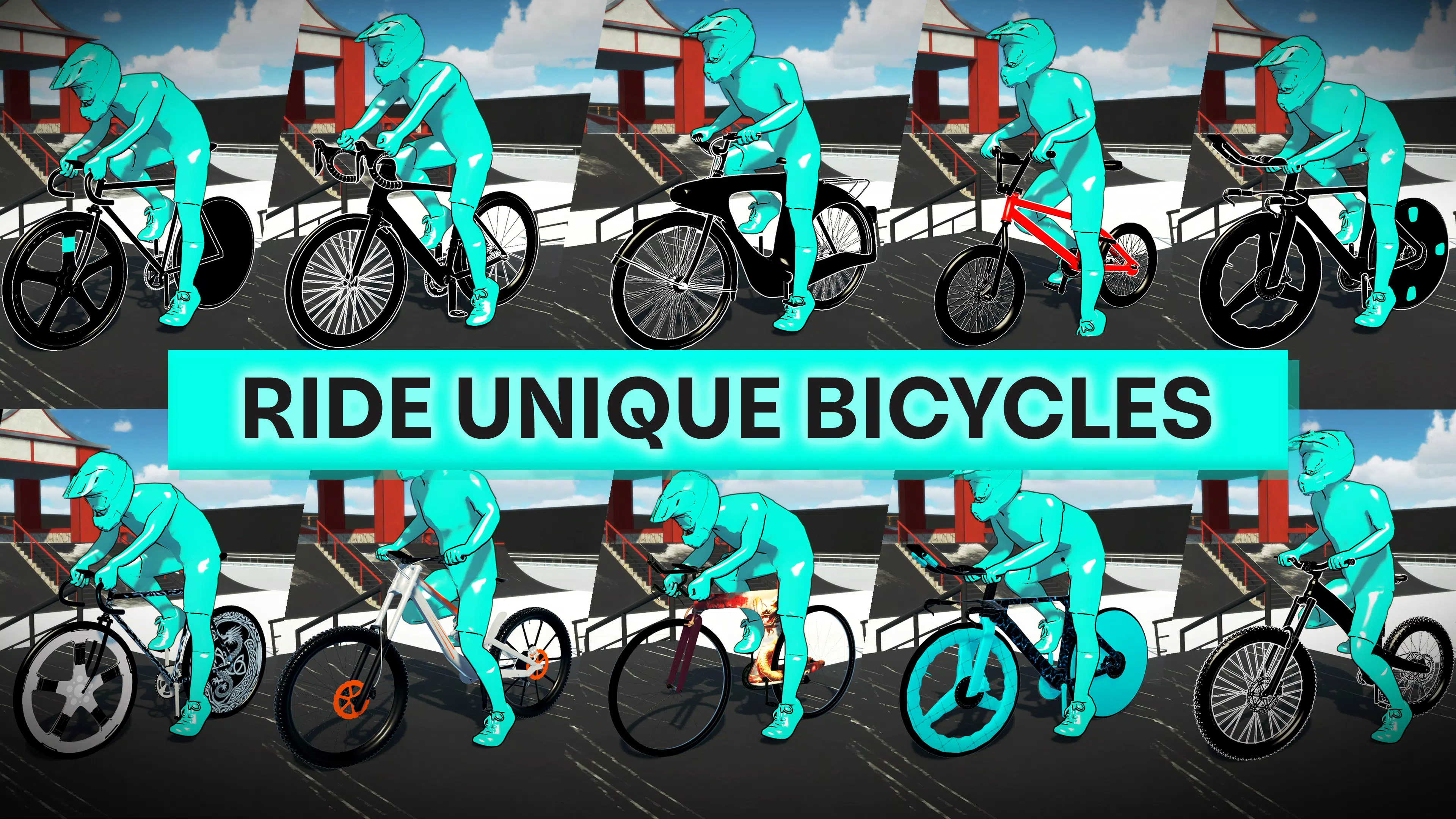 Schermata Bicycle Extreme Rider 3D 2