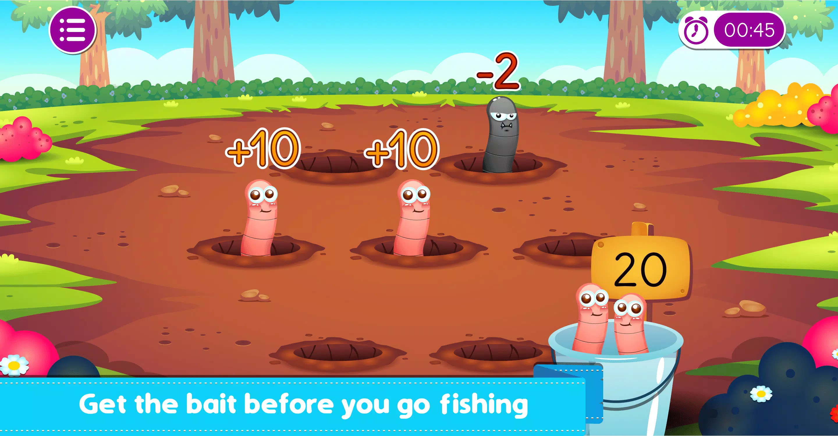 Schermata Marbel Fishing - Kids Games 1