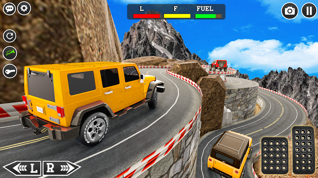 4x4 Mountain Climb Car Games スクリーンショット 0