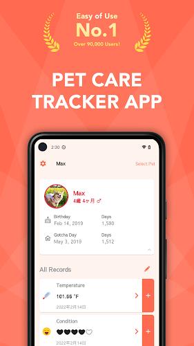 Schermata Pet Care Tracker - PetNote 0