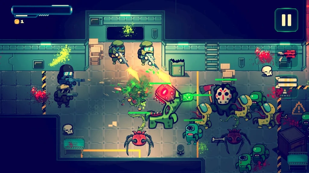 Zombie Space Shooter II Ảnh chụp màn hình 0