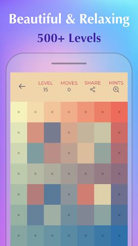 Color Puzzle:Offline Hue Games Tangkapan skrin 0