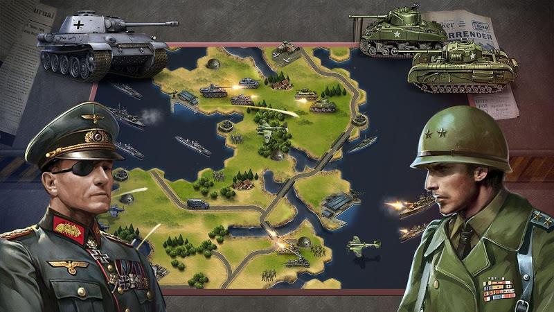 WW2: World War Strategy Games Captura de tela 3