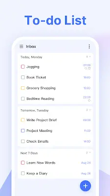 TickTick:To do list e tarefas Captura de tela 0