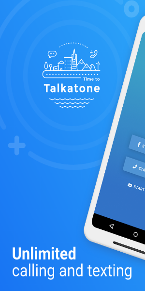 Talkatone: Texting & Calling Captura de tela 1