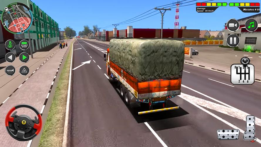 Indian Heavy Truck Delivery 3D スクリーンショット 1