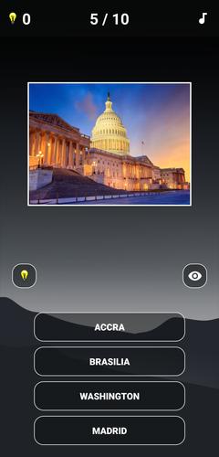 Capitals of the World - Quiz 1 स्क्रीनशॉट 3