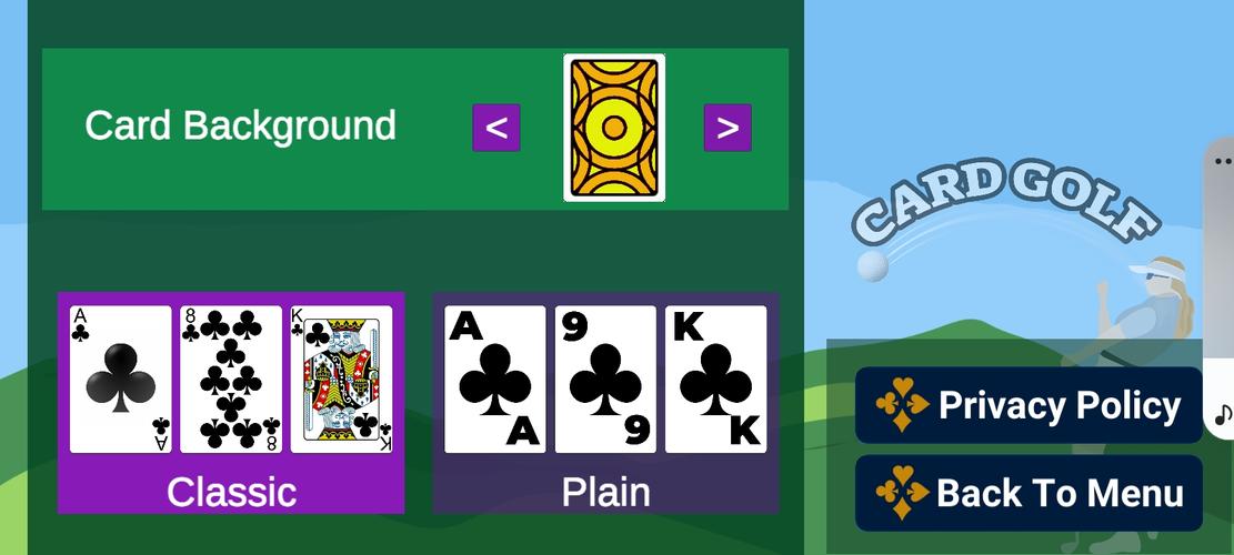 Card Golf Zrzut ekranu 3