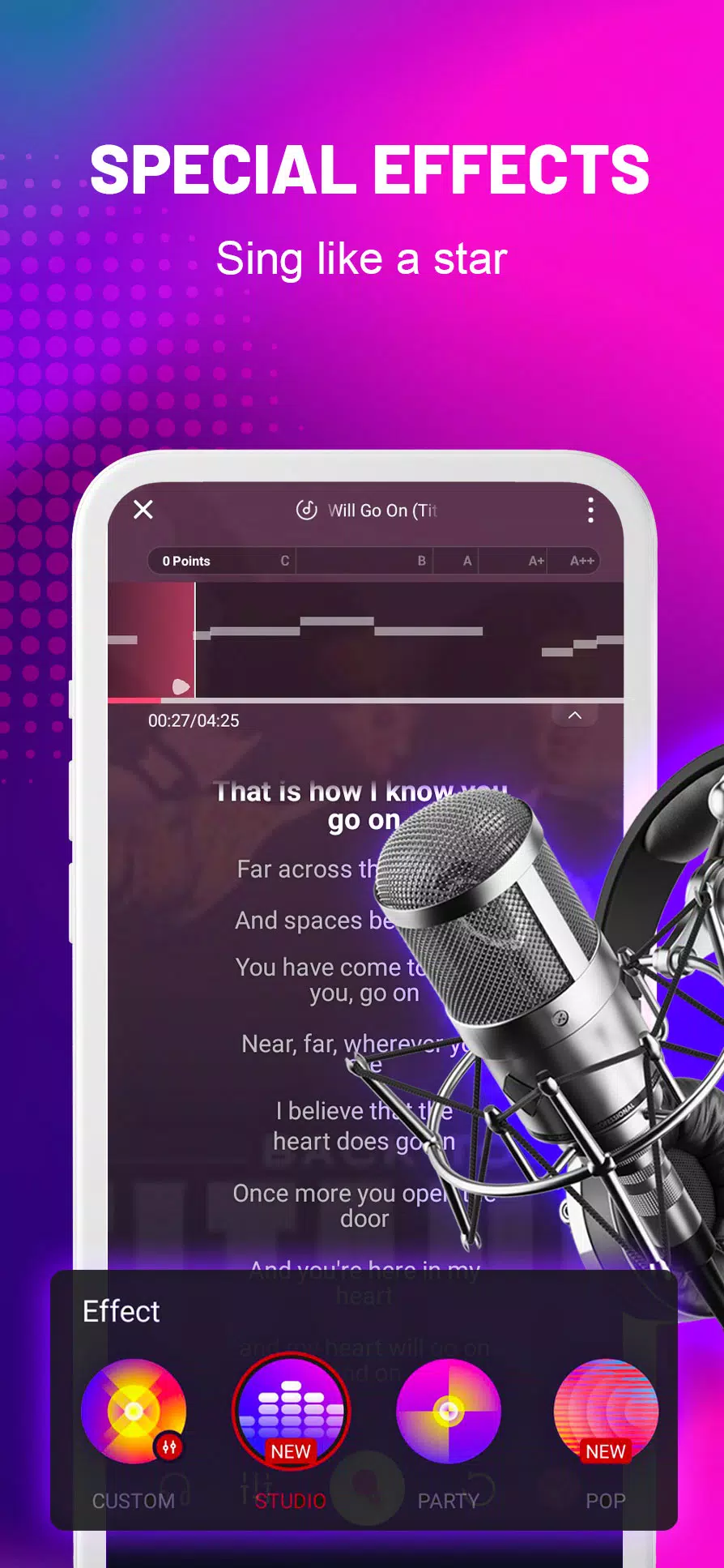 StarMaker: Sing free Karaoke, Record music videos Screenshot 0