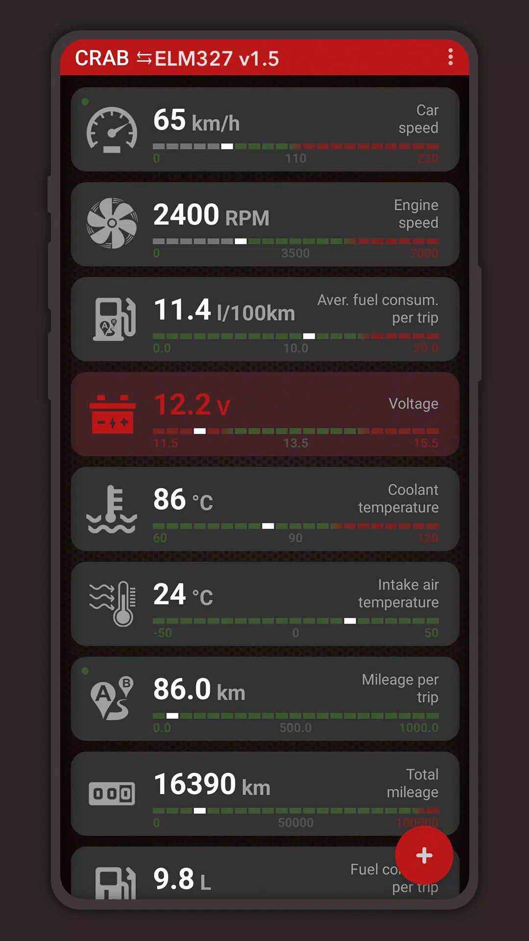 CRAB Car Scanner Ảnh chụp màn hình 1