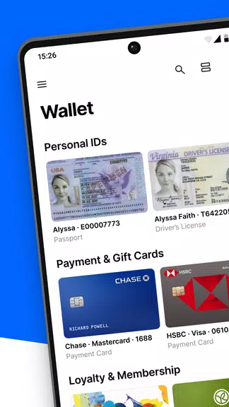 Folio: Digital Wallet App Zrzut ekranu 0