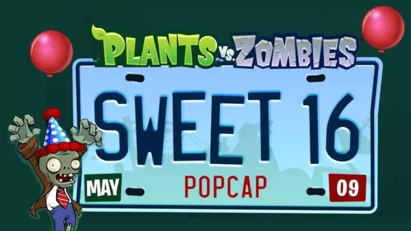 Plants vs Zombies ฉลอง 16 Sweet ด้วยส่วนลดและอื่น ๆ