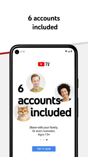 YouTube TV: Live TV & more スクリーンショット 1