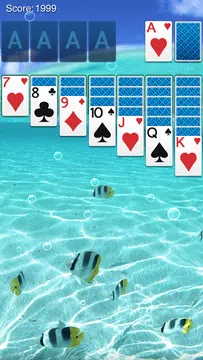 Solitaire: Ocean Blue Zrzut ekranu 0