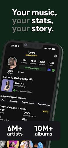 stats.fm for Spotify স্ক্রিনশট 1