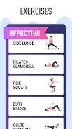 Buttocks Workout - Hips, Butt Ảnh chụp màn hình 3