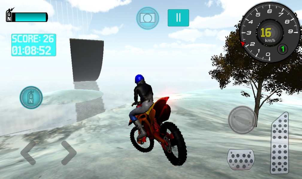 Ice Motocross Captura de tela 0