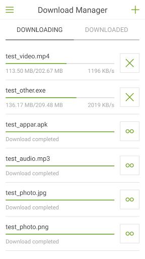 Download Manager For Android Tangkapan skrin 3