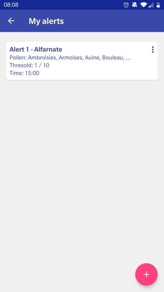Alert Pollen應用截圖第3張