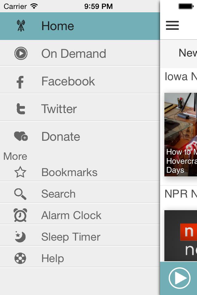 Iowa Public Radio App ภาพหน้าจอ 2