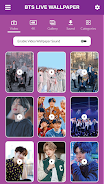 BTS Live Wallpaper Video Zrzut ekranu 0