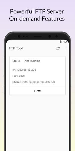 FTP Tool - FTP Server & Client スクリーンショット 0