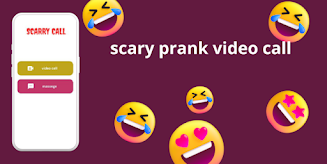 Scarry prank video call ภาพหน้าจอ 2