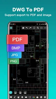 DWG FastView-CAD Viewer&Editor Schermafbeelding 2