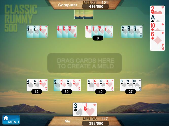Rummy 500 Captura de pantalla 3
