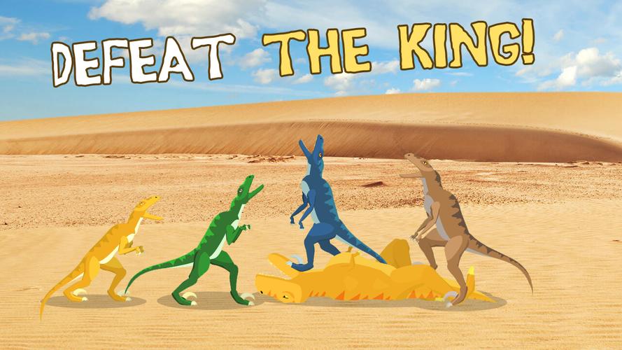 T-Rex Fights Raptors スクリーンショット 3