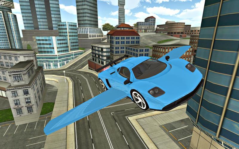 Flying Car Simulator Xtreme 3D Tangkapan skrin 3