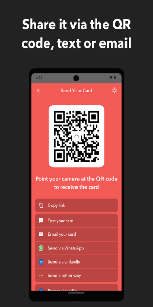 Blinq - Digital Business Card ဖန်သားပြင်ဓာတ်ပုံ 1