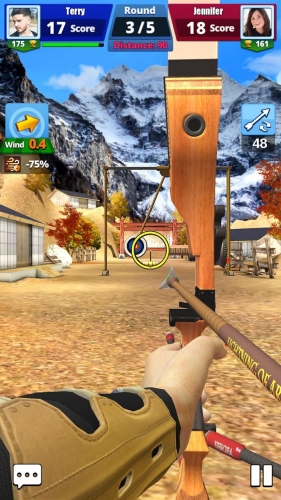 Archery Battle 3D Tangkapan skrin 0