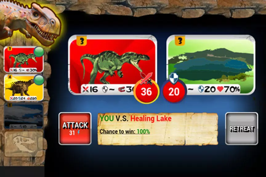 Dinosaur Online Card Wars スクリーンショット 1