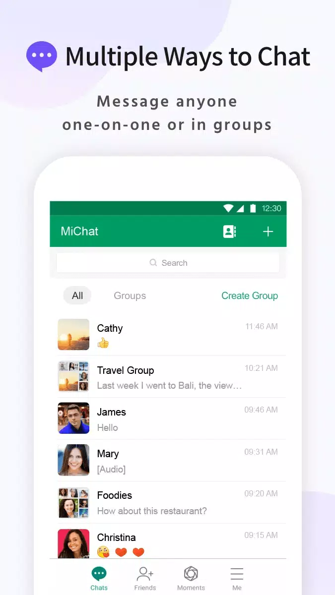 MiChat Lite-Chat, Make Friends 스크린샷 0