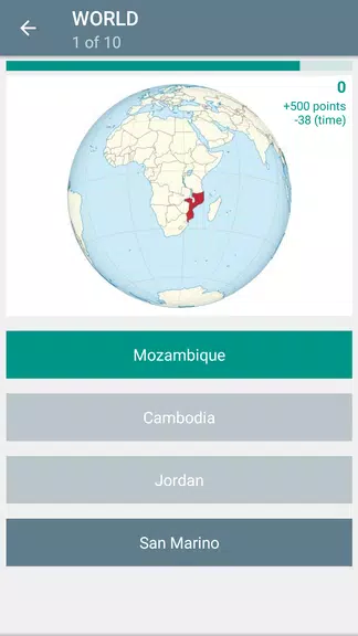 Quiz: Flags and Maps Screenshot 3