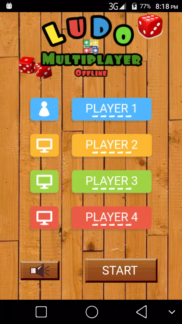 Ludo Offline Multiplayer AI Tangkapan skrin 0